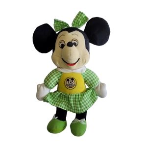 Rare Vintage Minnie Knickerbocker Mickey Mouse Club Plush 11"